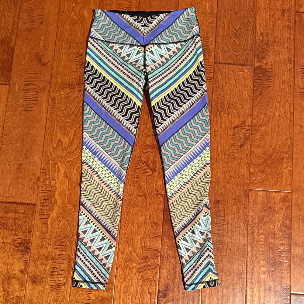 Colorful Geometric Patterned Women's Track Pants